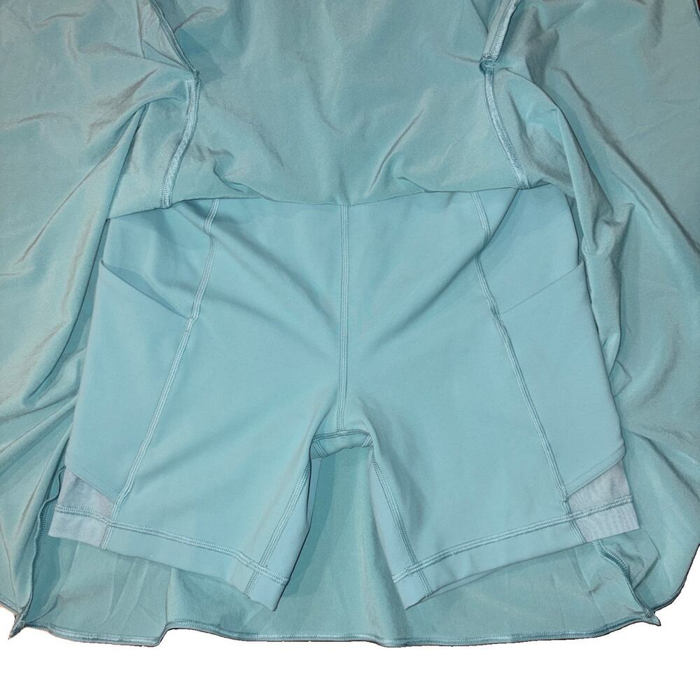Lululemon Everlux Short-Lined Tennis Tank Dress 6" size 6 Tidal Teal Blue - Picture 8 of 12